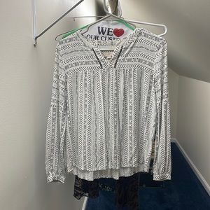 Loft business casual long sleeve shirt